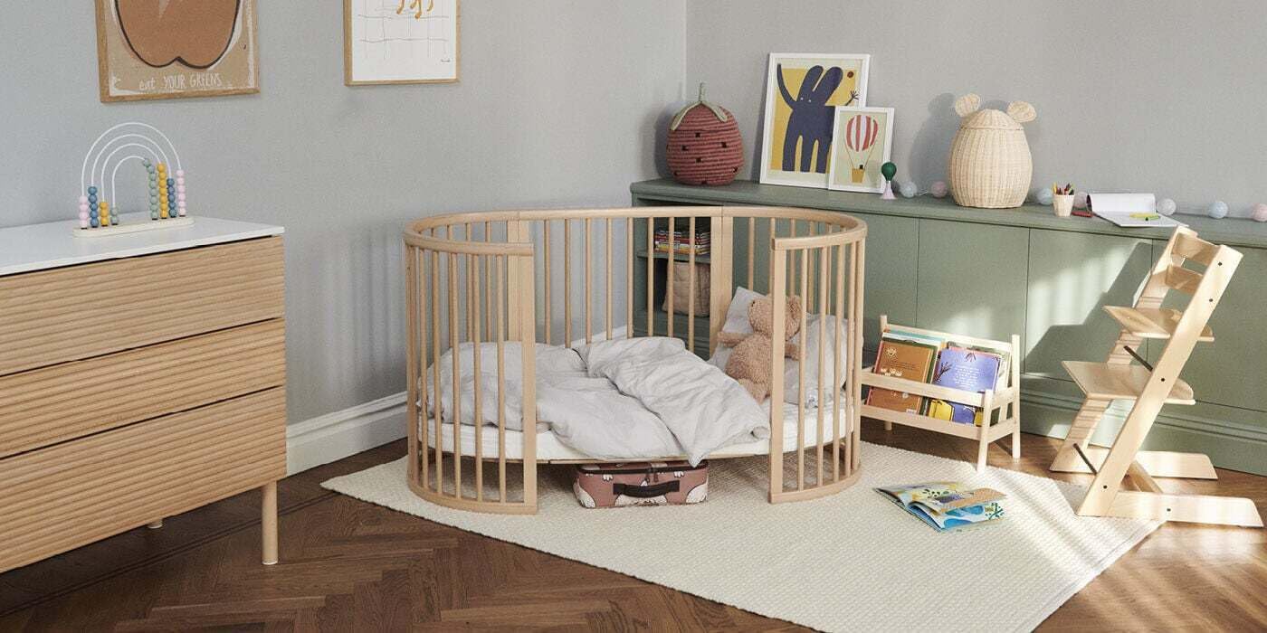 Estensione letto Stokke Sleepi, Bianco - Trasforma Stokke Sleepi Mini in letto Stokke Sleepi - Estendi il letto fino a 140cm - Adatto per bambini fino a 5 anni - Materasso venduto separatamente