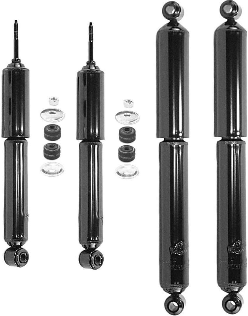 NEW Front & Rear Shock Absorbers Kit Monroe OESpectrum for Nissan Pickup D21 RWD