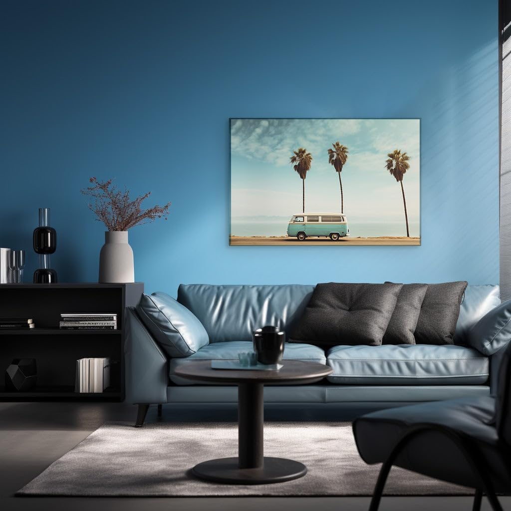 Canvas for Living room. Escape to Serenity: Discover the Peaceful Paradise Where Adventure Awaits, 27 x 18 inch Canvas Wall Art - Modern Home Decor - 69x46 cm (27x18 inch)