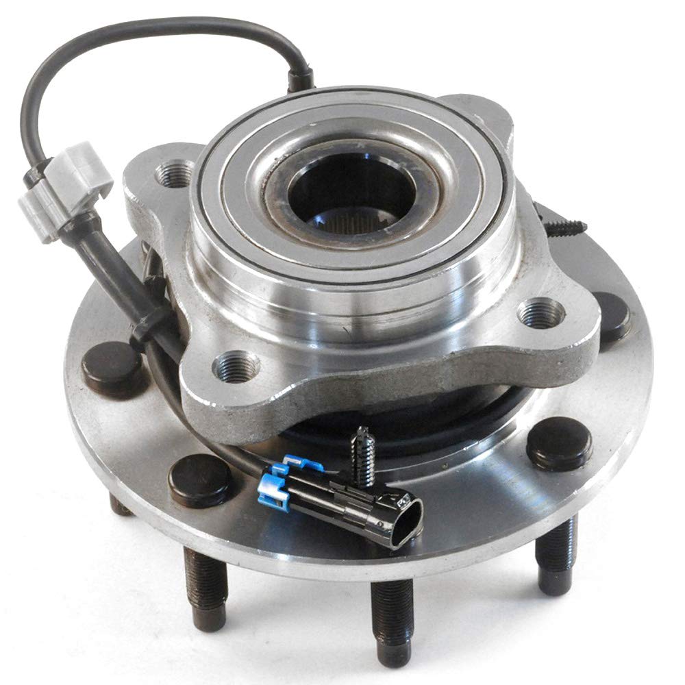Photo 1 of 4WD DRIVESTAR 515058 Front Left/Right Wheel Hub & Bearing Assembly for Chevy Silverado/Avalanche/Suburban, for GMC Sierra 1500HD 2500HD/Yukon XL 2500, for Hummer H2, 4x4 8 Lug w/ABS 515058-1p