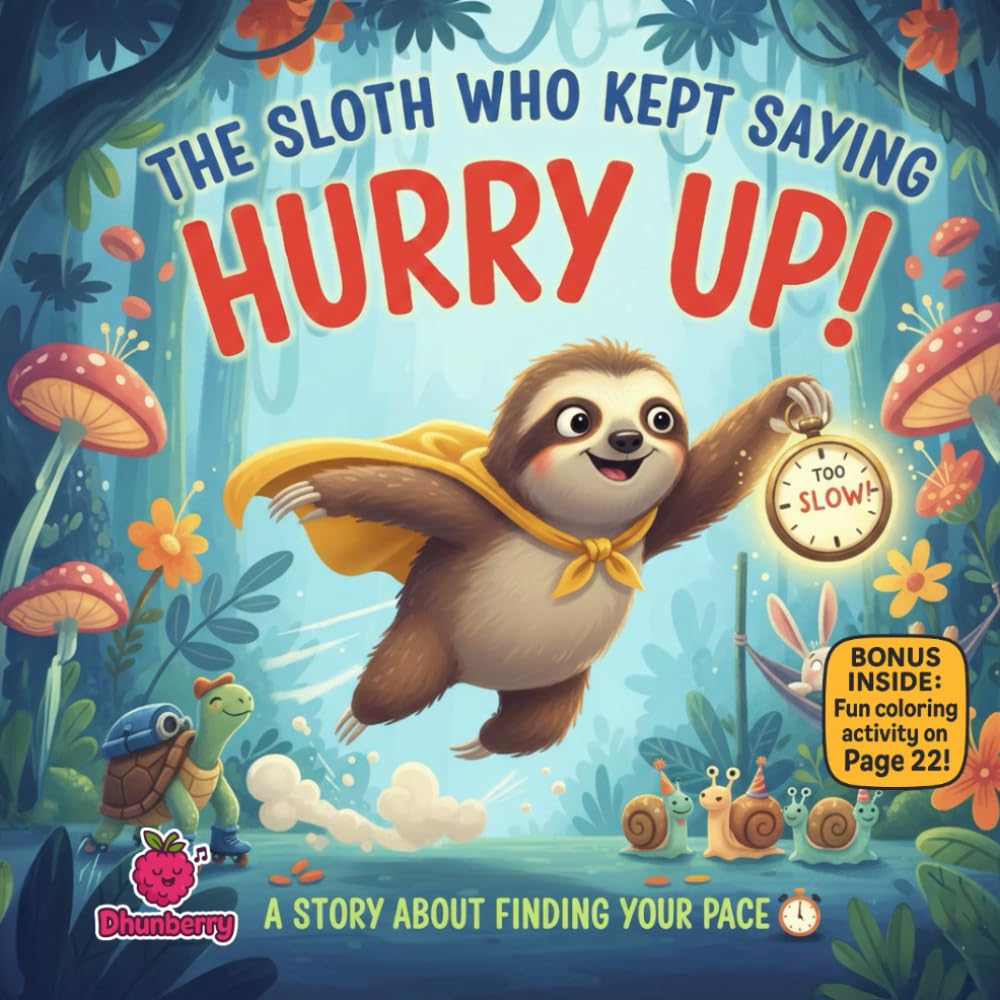 The Sloth Who Kept Saying “Hurry Up!”: A Rhyming Story About Finding Your Pace