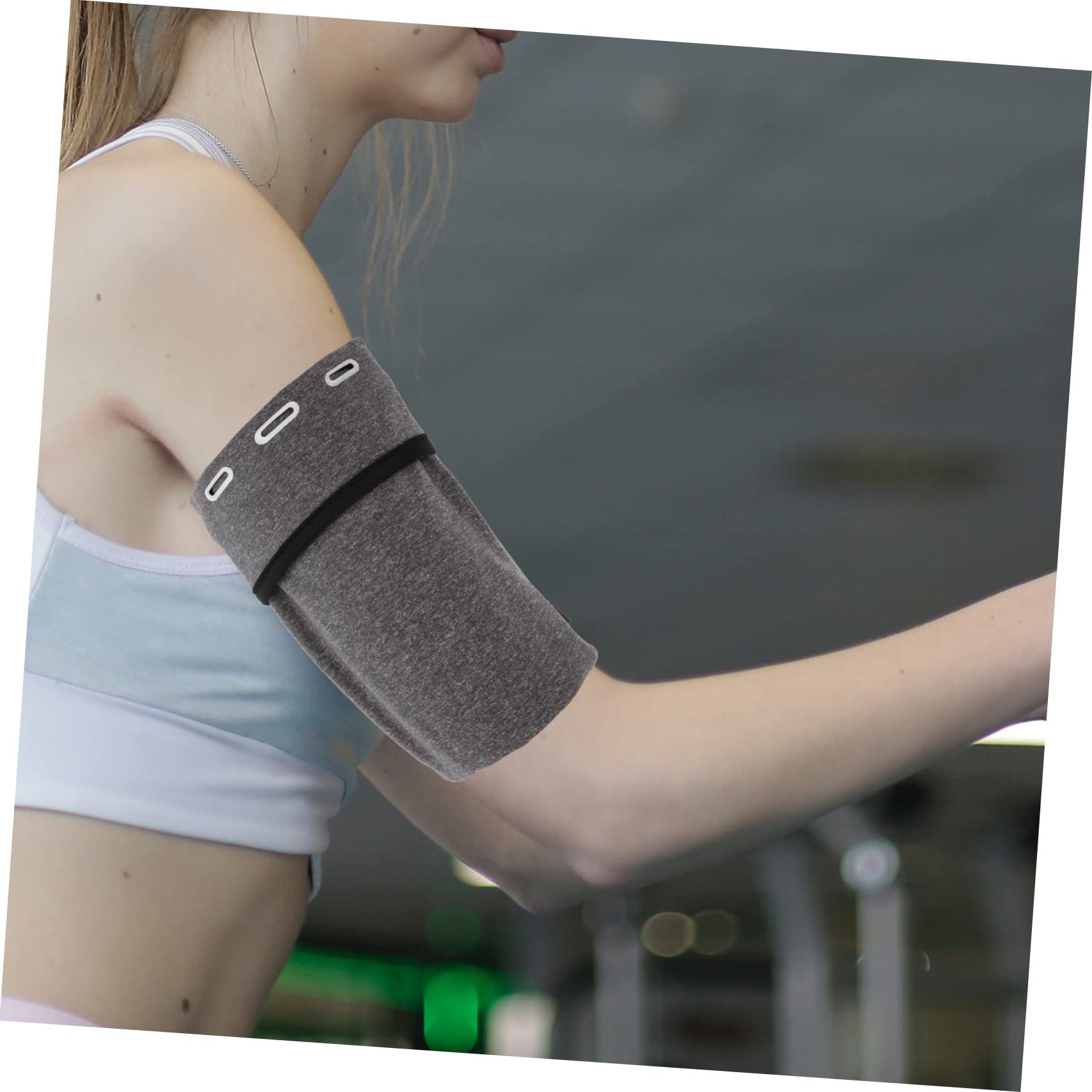 Uonlytech 5pezzi Sport Armband Phone Holder Porta Cellulare Per Corsa Borsa Elastico Per Braccio Per Esercizio e Attività All Aperto Protezione e Leggera