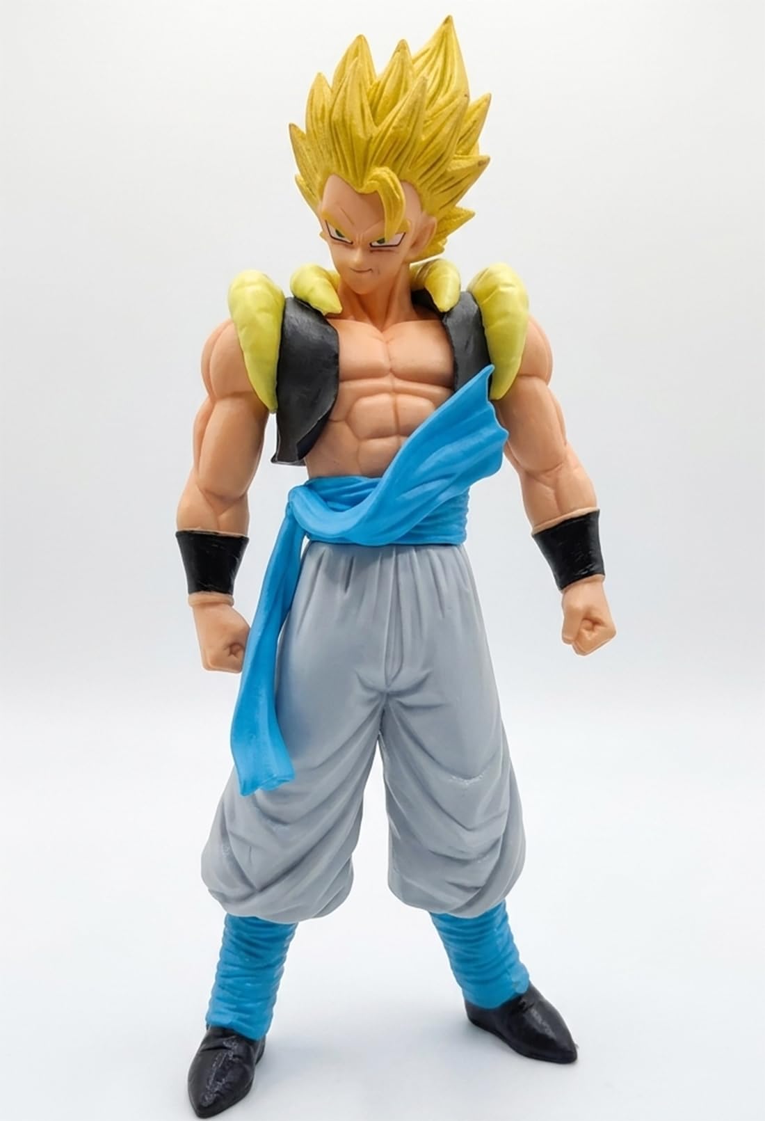 Gogeta Blue Action Figure Anime Collectible 17cm PVC Model with Stand | Dragon Ball Action Figure for Home Decor, Office Desk & Gifting | Multicolor (Gogeta New1)-image-10