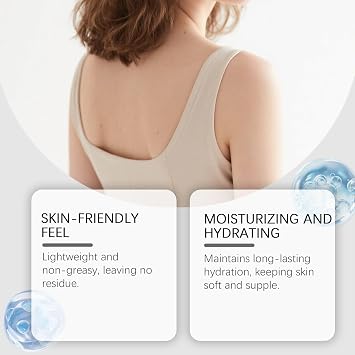 Beeswax Body Serum, Waterless Lightweight Body Oil Moisturizer with Avocado Oil, Castor Oil & Shea Butter, Wet Skin Formula for Soft Radiant Skin, Sweet Vanilla, 8 fl oz (1PCS)