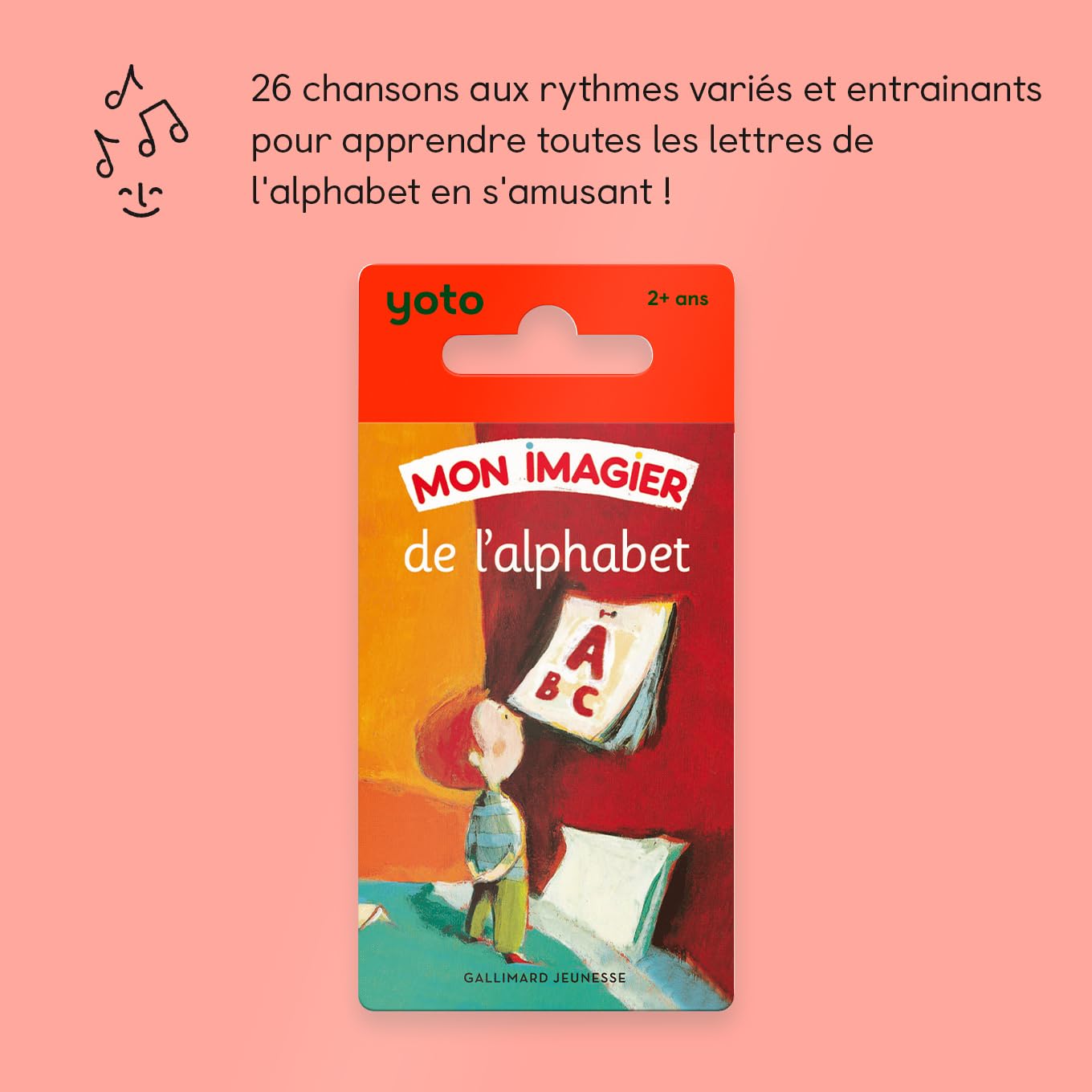 Yoto Mon imagier de l'alphabet (Musique) French Audio Card for Use with Yoto Player & Yoto Mini