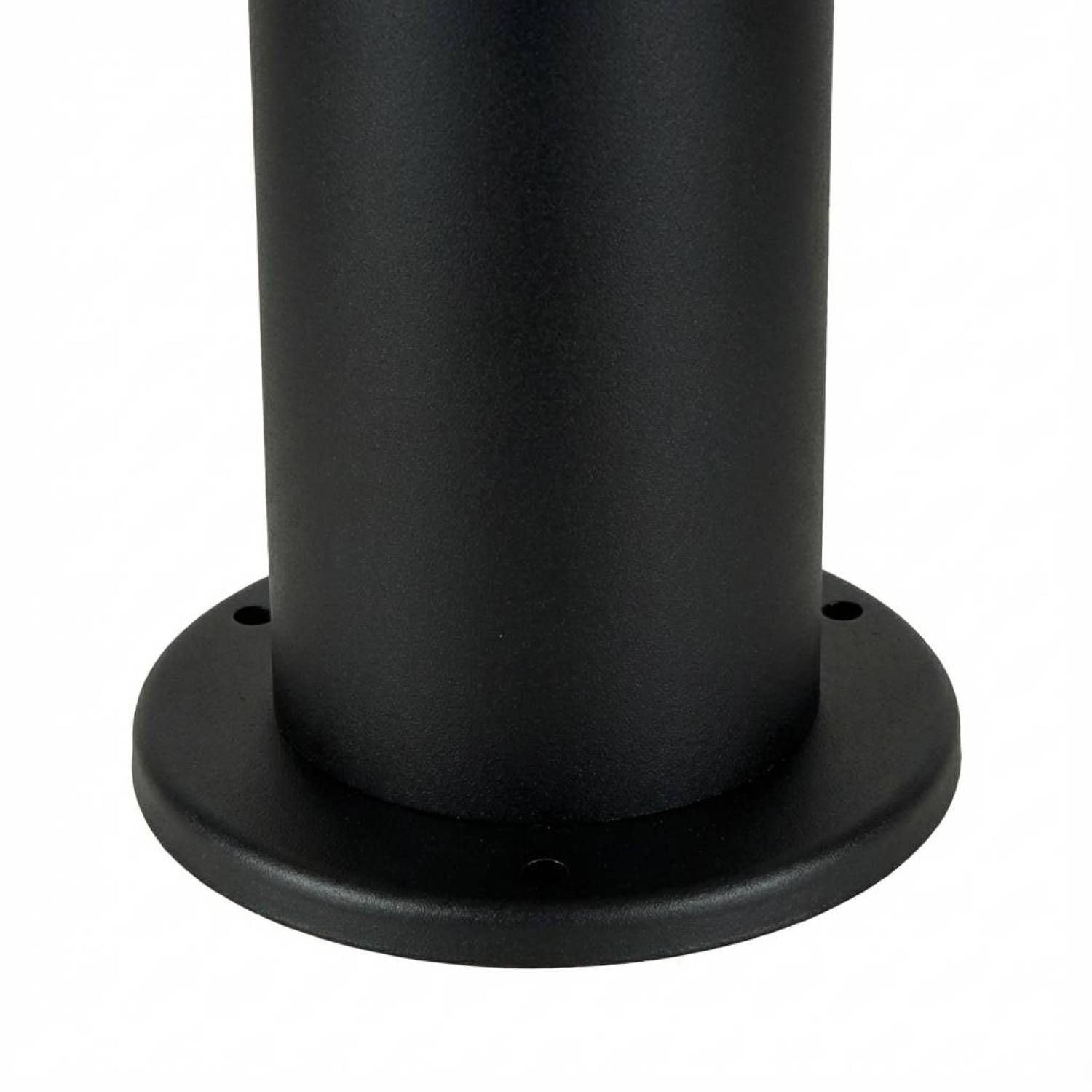 Lampione a paletto IP44 altezza 80 cm E27 semplice in alluminio pressofuso nero moderno lampada da vialetto da terra esterno giardino