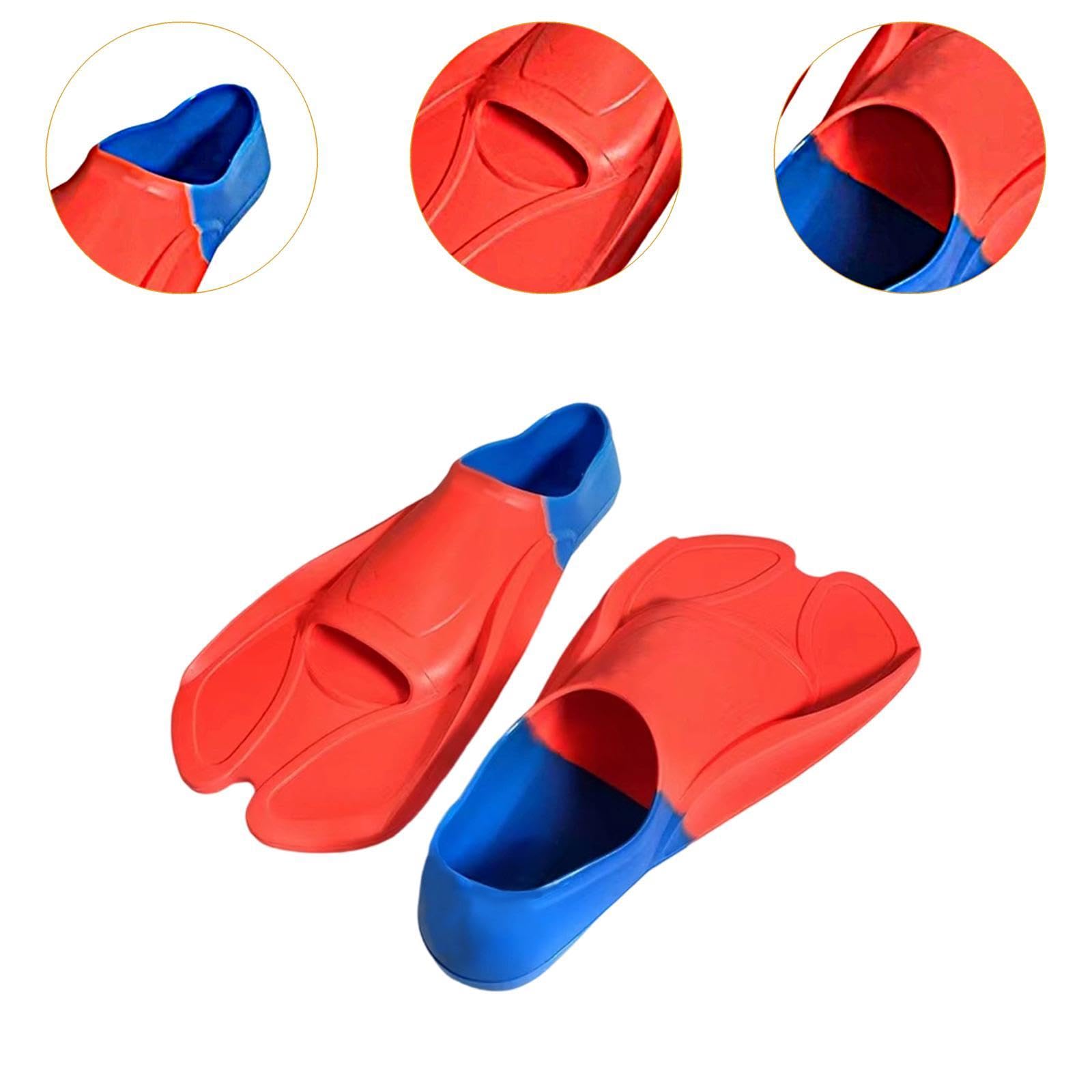 Palmes de Natation, Palmes de Plongée, Fond Robuste et Antidérapant en, Appareil D'entraînement à La Natation pour La Plage, dans La Piscine
