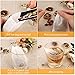 100PCS Tea Filter Bags, Disposable Tea Bags for Loose Leaf Tea, Drawstring Empty Tea Infuser, BetyBedy Tea Steeper, Natural Wood Pulp Paper Material, 1-Cup Capacity（3.15 x 3.94 inch）