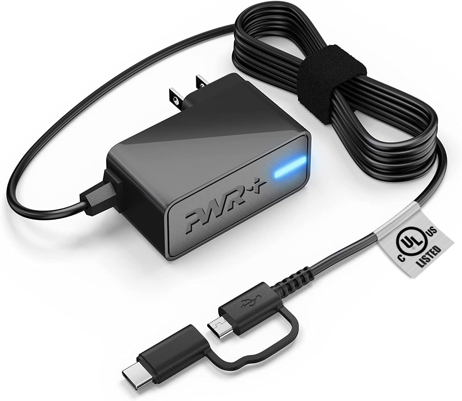 Pwr Charger for Bose SoundLink Color Mini 2 II Revolve Micro Plus Flex: UL Listed Extra Long Power Cord Adapter 627840 725192 Soundwear Speaker QuietComfort 35 Headphones AE2W Replacement