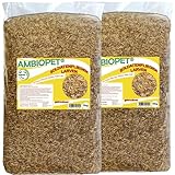 Ambiopet Soldatenfliegenlarven (Hermetia) getrocknet 5 + 5kg Packung, Black Soldier Fly, Protein- und fettreiches Wildvogelfutter, reich an Calcium und Laurinsäure