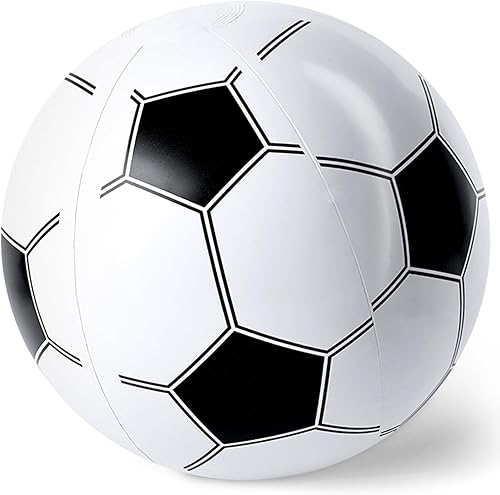 Miniatura 7 de AMOR PRESENT Pelota de playa de fútbol, pelota de fútbol inflable de 27 pulgadas para piscina de verano, juguete de juego de playa
