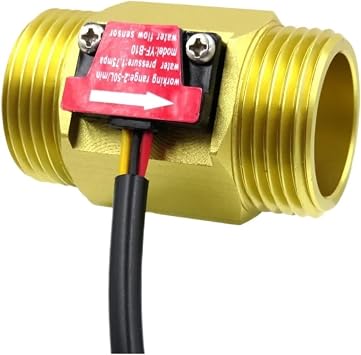 Garden home cold water meter YF-B10 G1 1inch Brass DN25 Flow Sensor Meter Flow Meter 2-50L/min