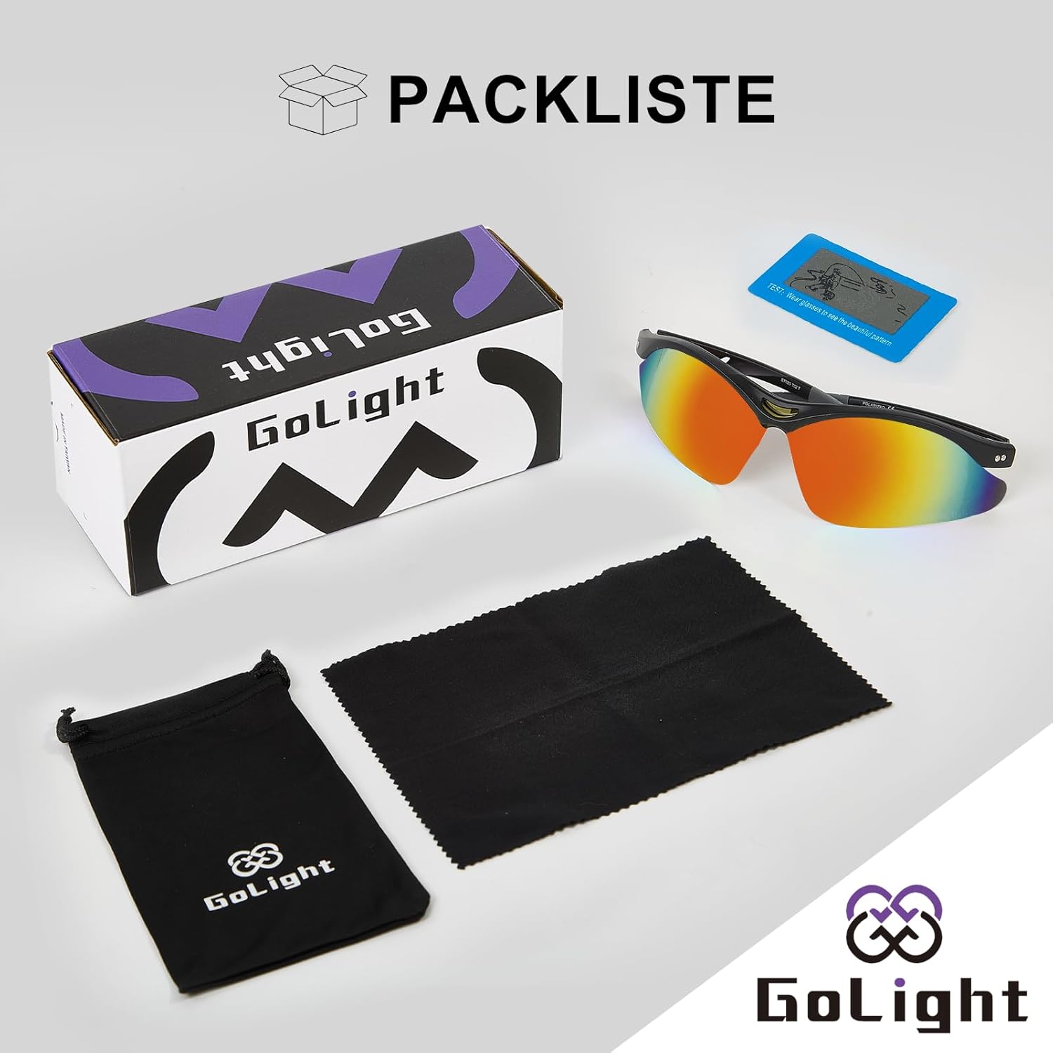 GoLight Polarized Sports Sunglasses for Men & Women – UV400 Protection, Anti-Glare for Running, Fisfing, Cycling, Driving - Image 7