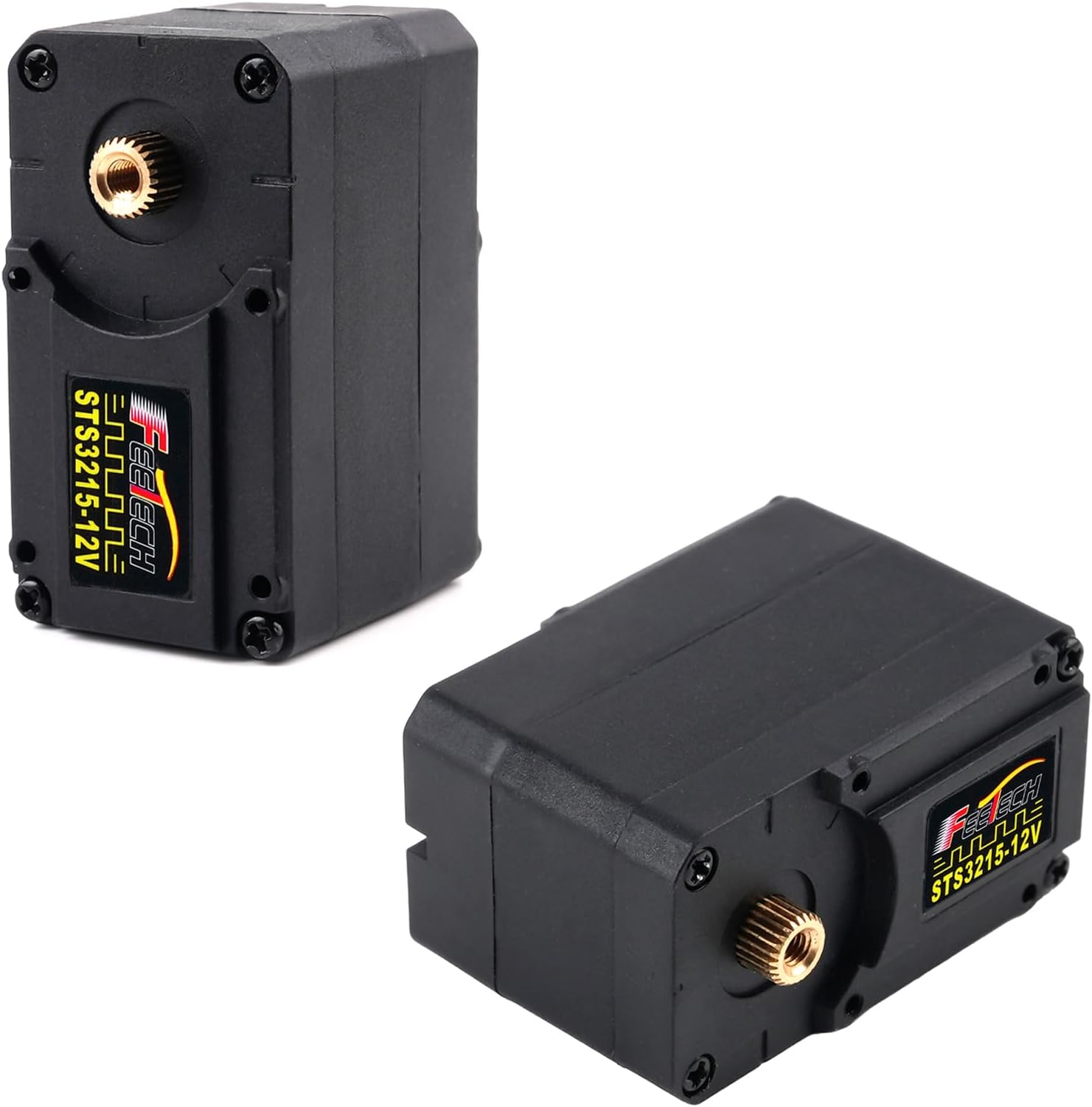 2PCS STS3215 12V 30KG Dual Axis TTL Serial Bus Servo Metal Gear 360 Degree Programmable Magnetic Encoder Servo for Arduino Robotic Arm Smart Robot