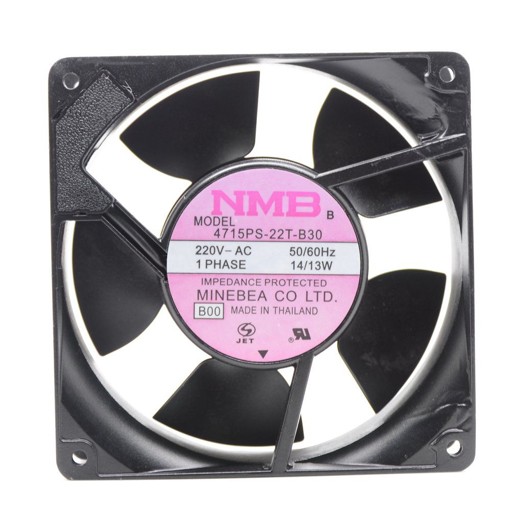 NMB 4715PS-22T-B30 12cm AC 220V 12012038 mm 12cm 120mm aluminum frame server inverter cooling fan