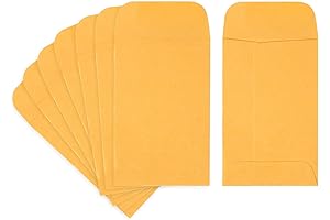 ValBox #1 Coin Envelopes 2.25x 3.5 Small Parts Envelope with Gummed Flap...