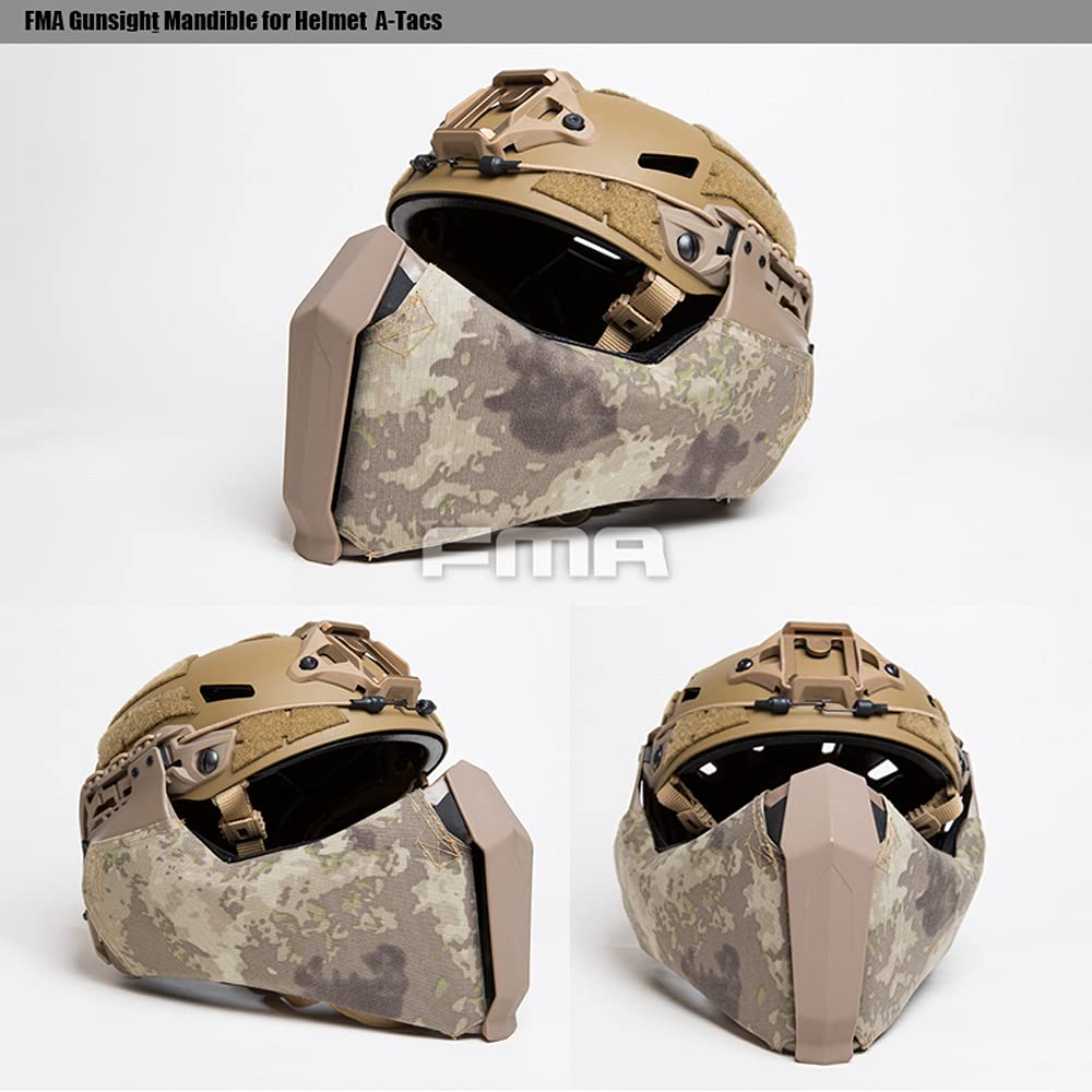FMA Half Face Mask for Tactical Fast/High Cut Helmet
