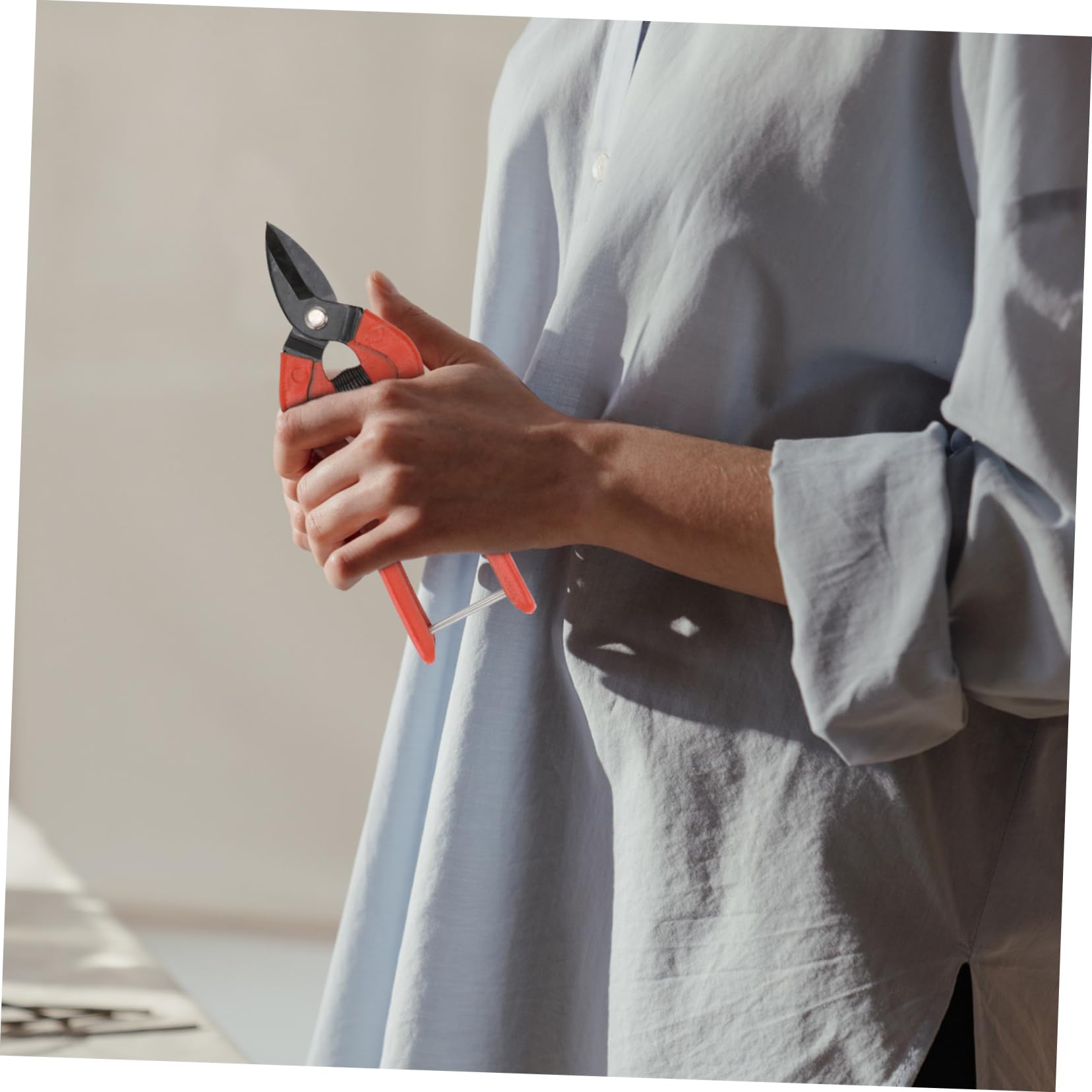 TEHAUX 2pezzi Cesoia Professionale Manico Per Creazione Gioielli e Perline Strumento Fai Te Versatile Per Progetti Manuali Resistente e Durevole