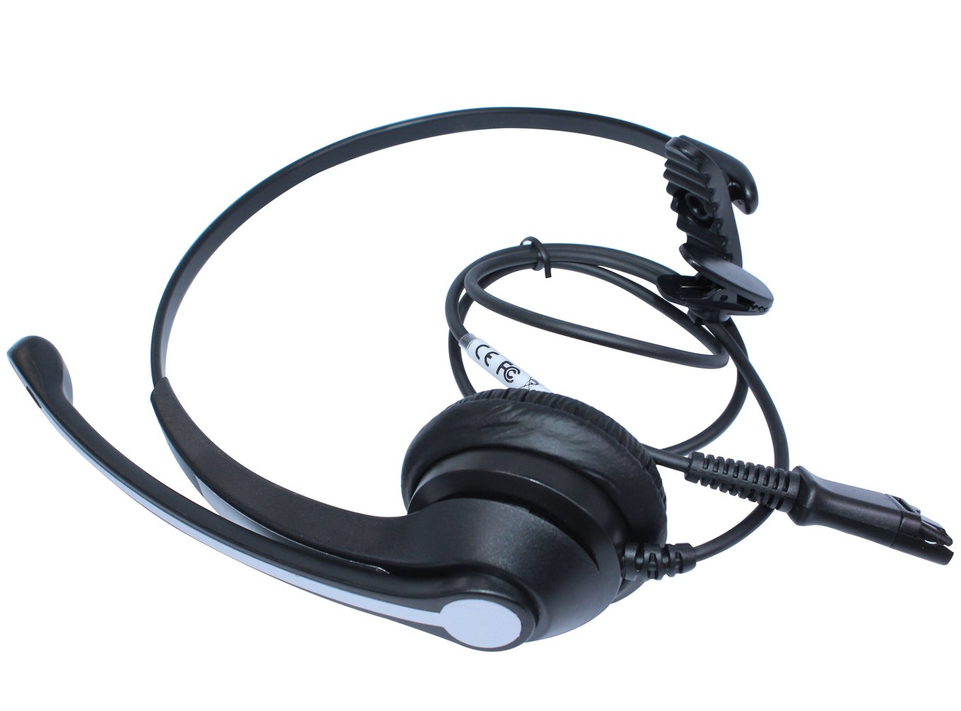 Amazon.co.jp: Audicom 2.5mm コールセンターヘッドセット マイク付き