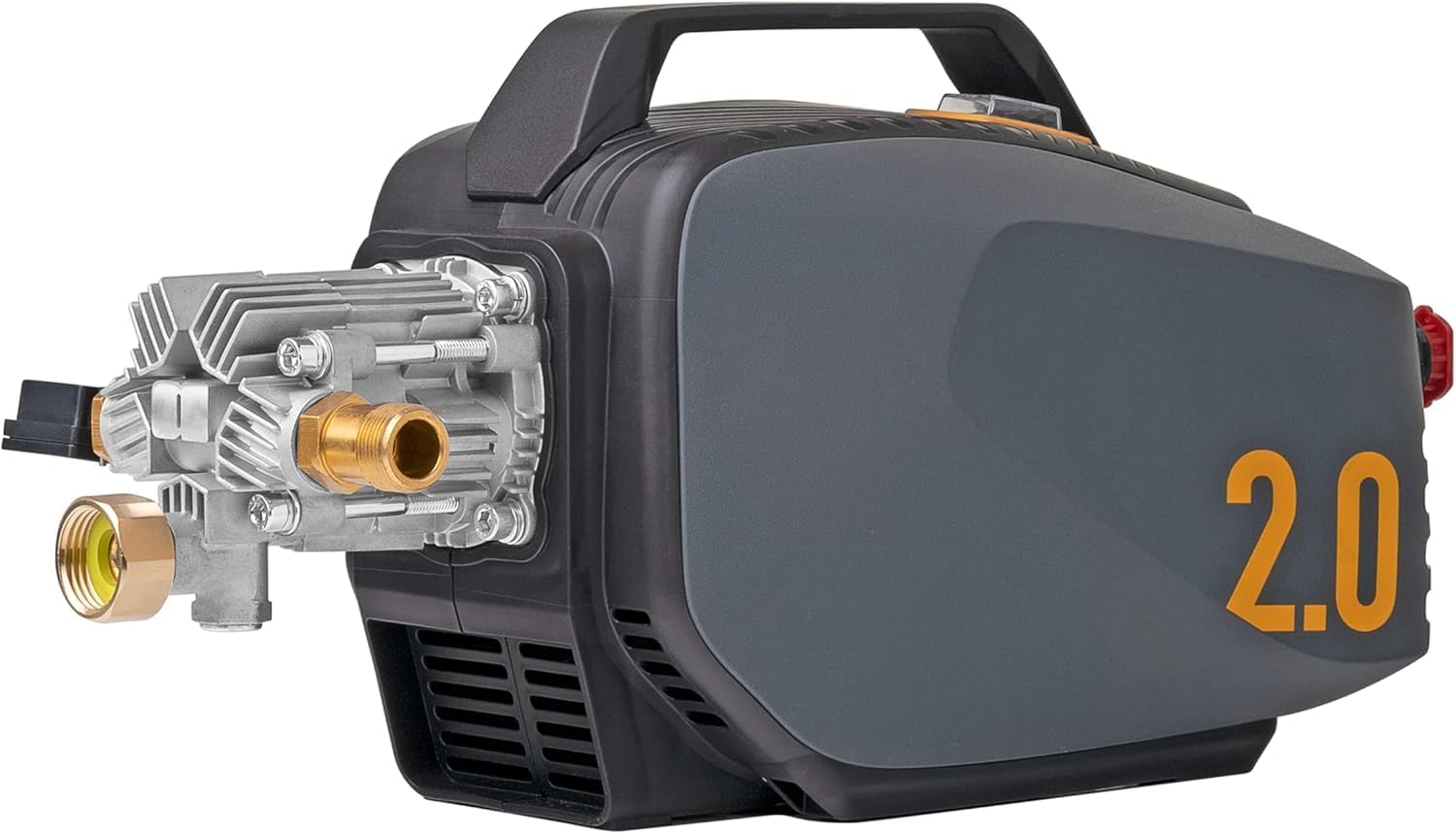 2.0 Electric Pressure Washer - 2.0 GPM Flow and 1800 PSI Peak Pressure, Pressure washers for Power Wash, Power Washers Electric Powered, Wall Mount Pressure Washer, Hidrolavadora Electrica