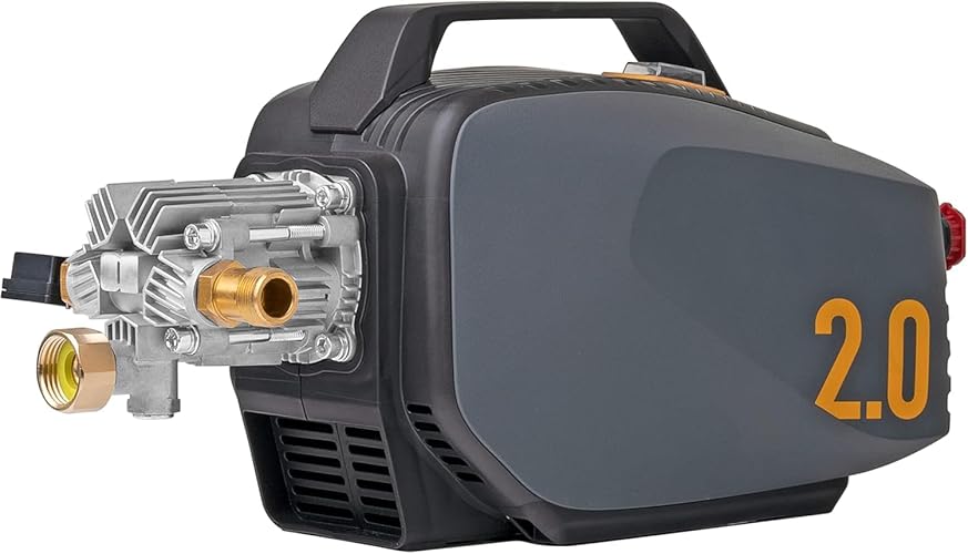 Active 2.0 Electric Pressure Washer – 2.0 GPM high Pressure Washer for DIY at Home car wash, Detailing and Other Cleaning transformations with 1800 Peak PSI