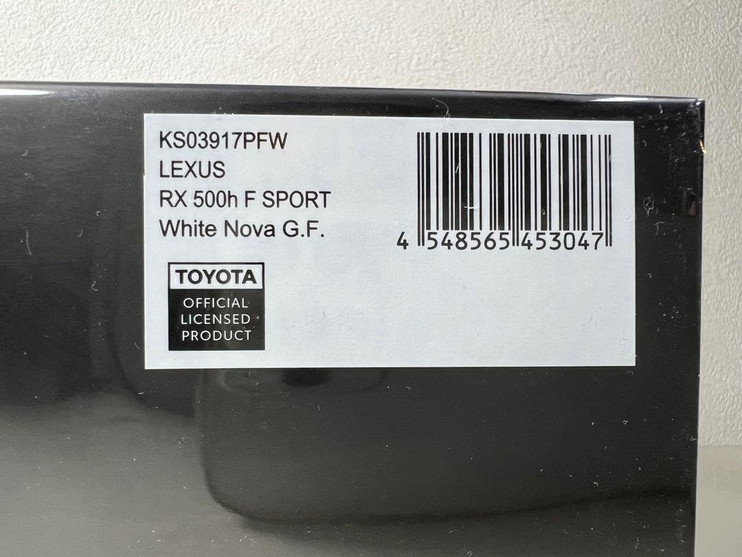 Amazon.co.jp: 京商 1 43 レクサスRX 500h F SPORTS ミニカー : おもちゃ