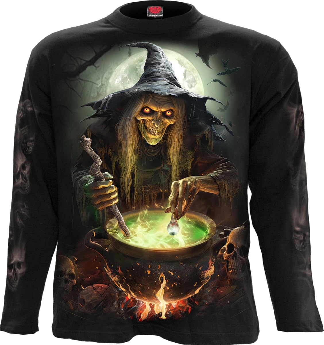 Spiral Men's Black - Witch's Brew - Longsleeve T-Shirt - M