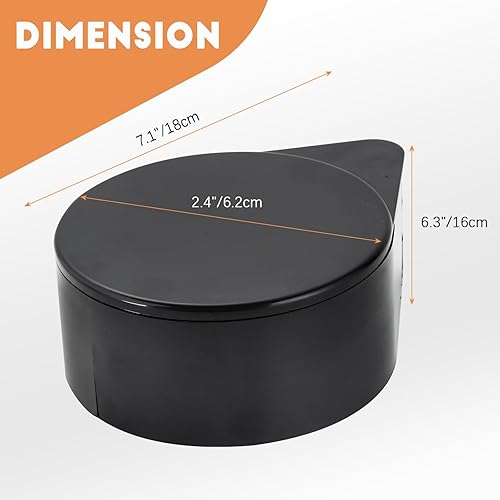 Miniatura 2 de NATGAI Paquete de 2 rimmer de vidrio de barra de 3 niveles  Herramienta de camarero para cóctel, margarita, rimmer de vidrio de 3 niveles, borde de