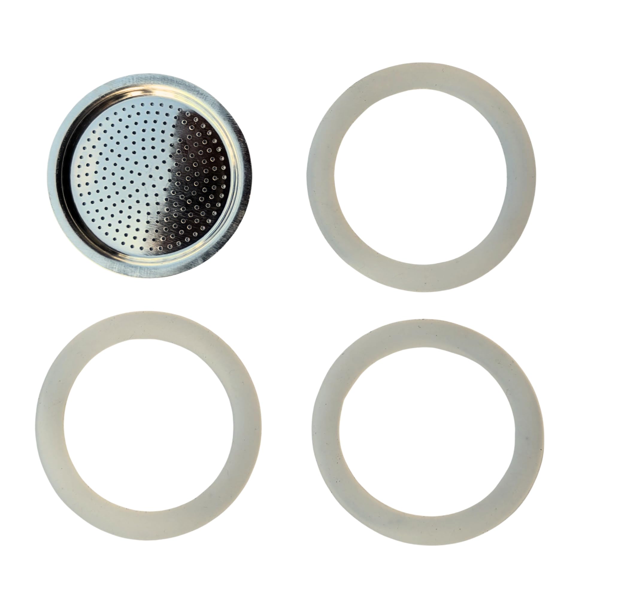 Teravan Silicone Gaskets, Compatible with Bialetti MOKA Express, 2 Cup
