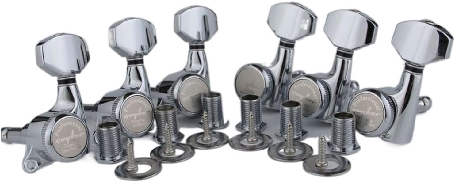 Guitar Tuning Chrome Guitar Locking Tuners Electric Guitar Machine Heads Tuners