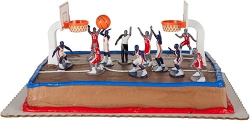 Miniatura 8 de ​Kaskey Kids set de muñecos de baloncesto Basketball Guys con 2 equipos completos y más para inspirar la imaginación con juego sin fin (para niños