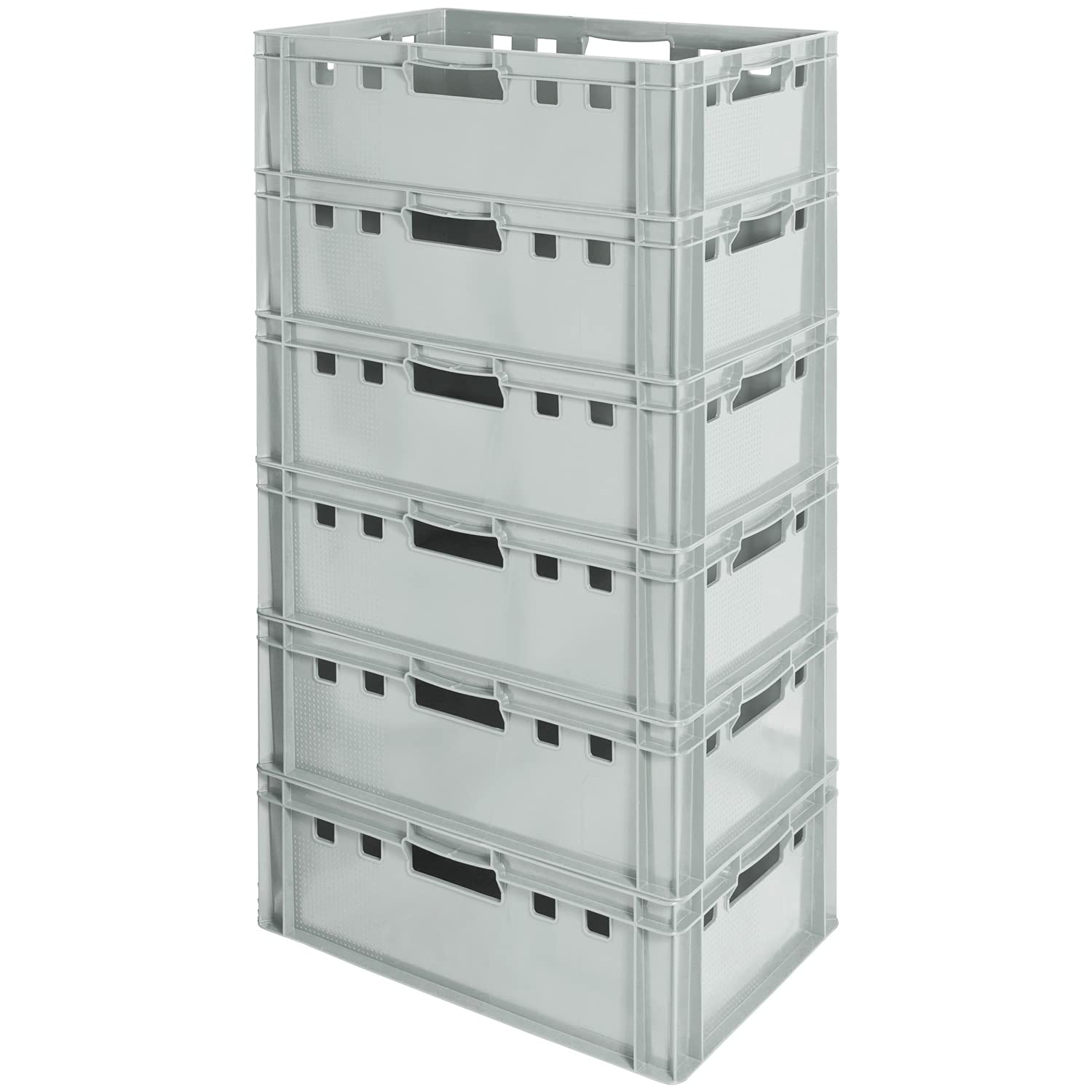 Kingpower 6x Carne Riquadro E2 Carne Impilabile Scatola di Immagazzinaggio Contenitore Grigio