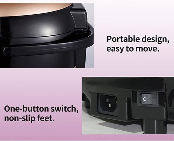 Olla Automática para Perlas 5L, Hacedora de Tapioca 900W, Control Temperatura miniatura 5