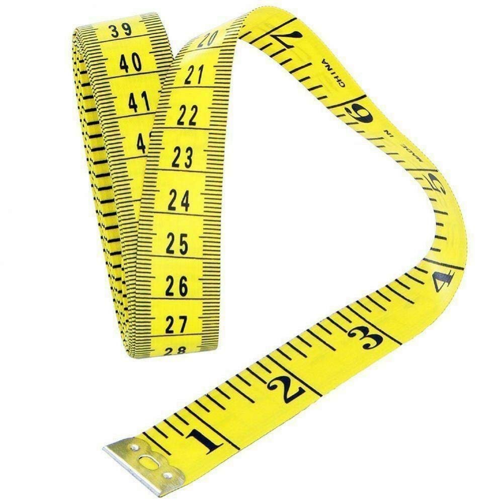 ZXUY 120 Inch Soft Tape Measurement Sewing Tailor Ruler -Also Has