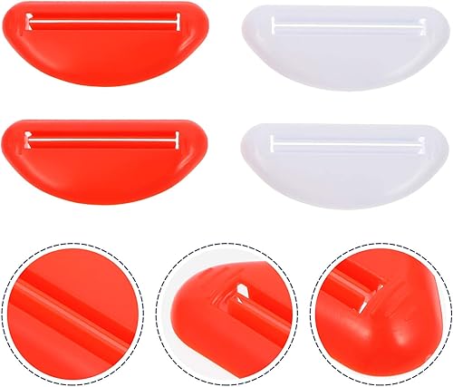 Miniatura 3 de Healifty Exprimidor de pasta de dientes, exprimidor de tubo de pasta de dientes, herramienta exprimidora de maquillaje, exprimidor de maquillaje,