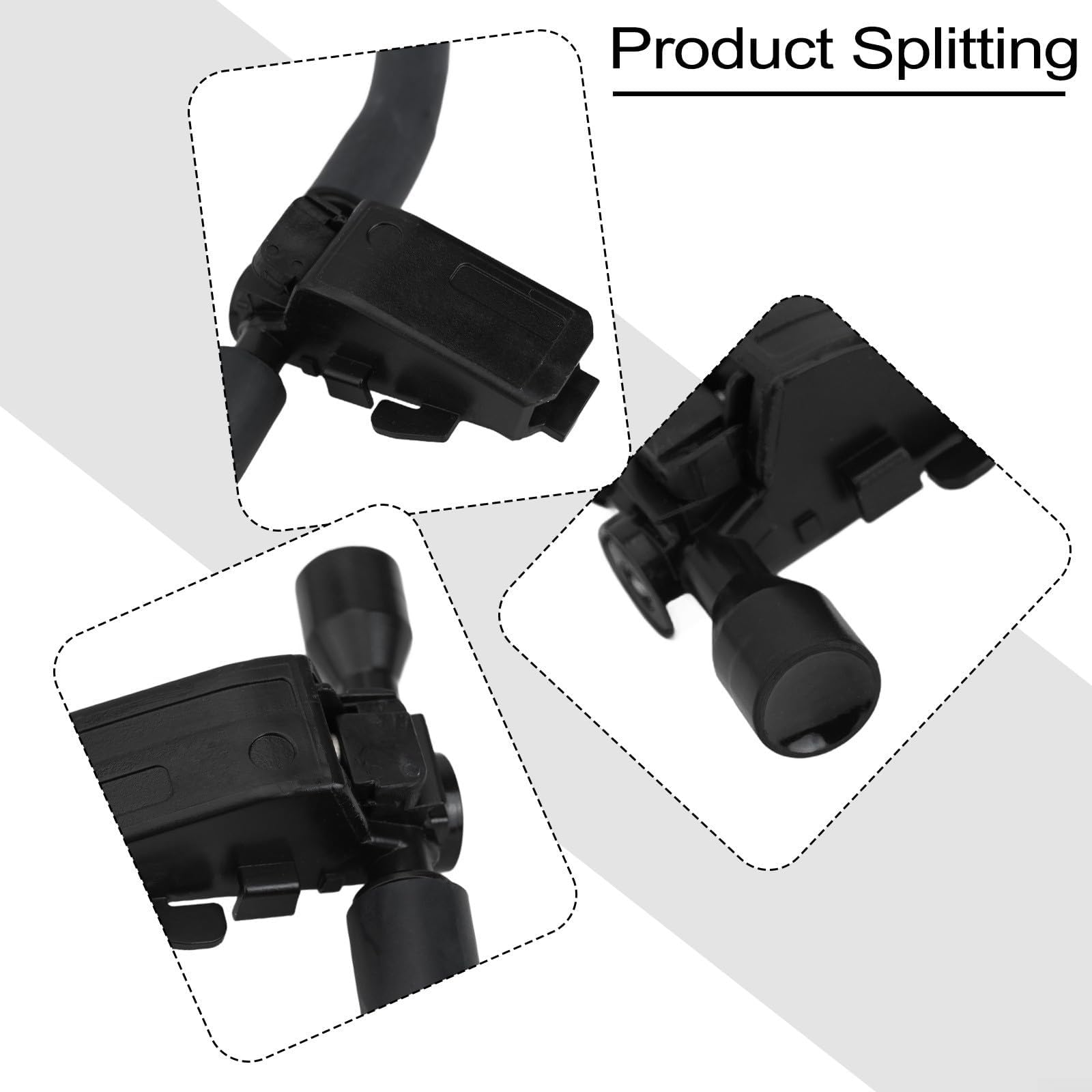Kit de chorros de arandela delantera y manguera, para Mercedes Clase A W169 2004-2012 A150 A160 A170 A180 A200 ABS