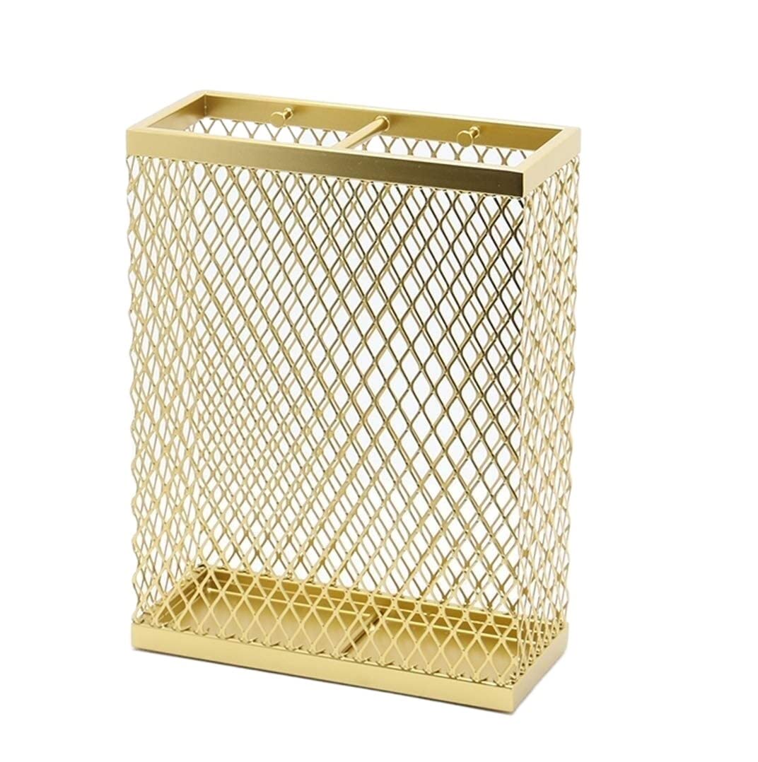 Soporte para Paraguas de Hierro Forjado - Diseño Rectangular Elegante, Hueco, con Capacidad para 5-8 Paraguas, Resistente y cómodo para el hogar y la Oficina.