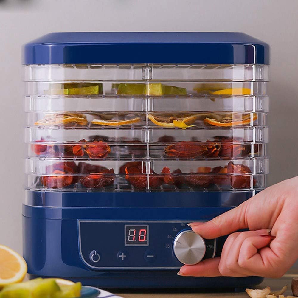 Dried Fruit Vegetables Herb Meat Machine Household MINI Food Dehydrators Pet Dehydrated 5 trays Snacks Air Dryer