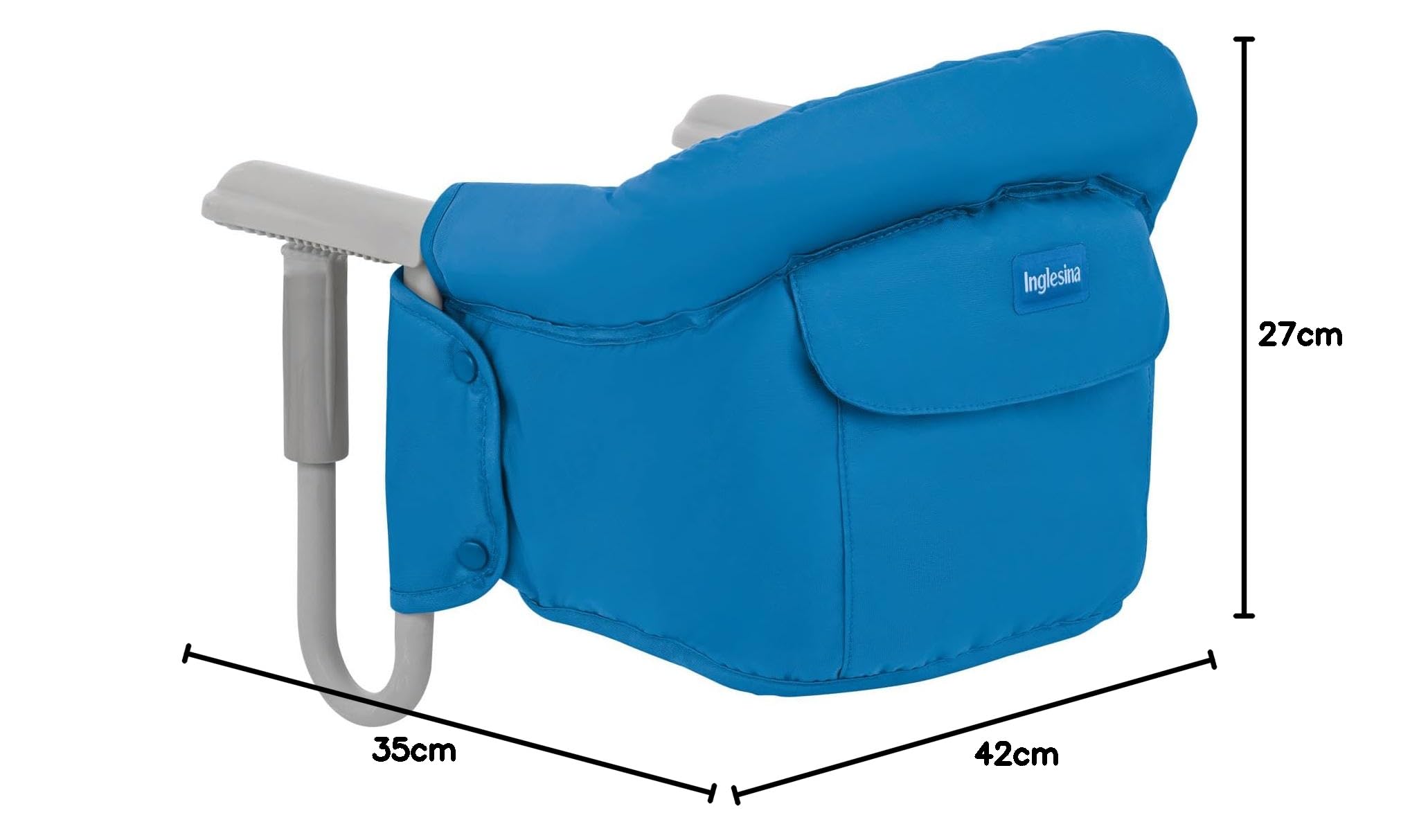 Inglesina AY90G5LBL Siedzisko, Różowy/Zielony, 35 x 27 x 42 cm