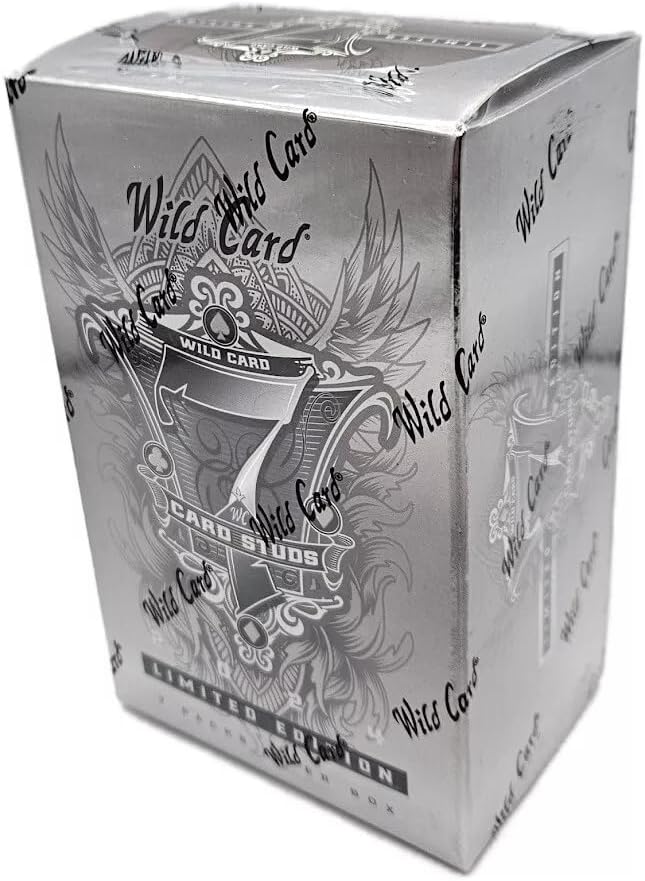 2024 Wild Card 7 Card Studs High Stakes (All Quarterback) Limited Edition Football Hobby Deck Trading Card Box (7 AUTOGRAPHS Per Box including a 1/1!)
