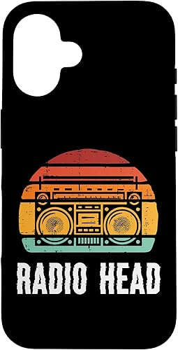 Miniatura 31 de Music Radio Head Boombox Retro Stereo Cassette Men Women Kid Case for iPhone Air