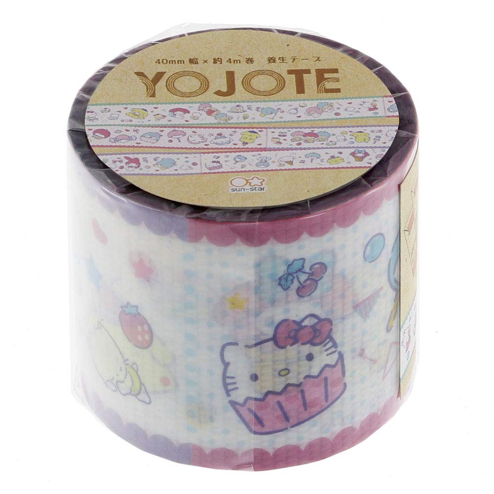 Amazon.co.jp: サンスター文具 サンリオ 養生テープ YOJOTE