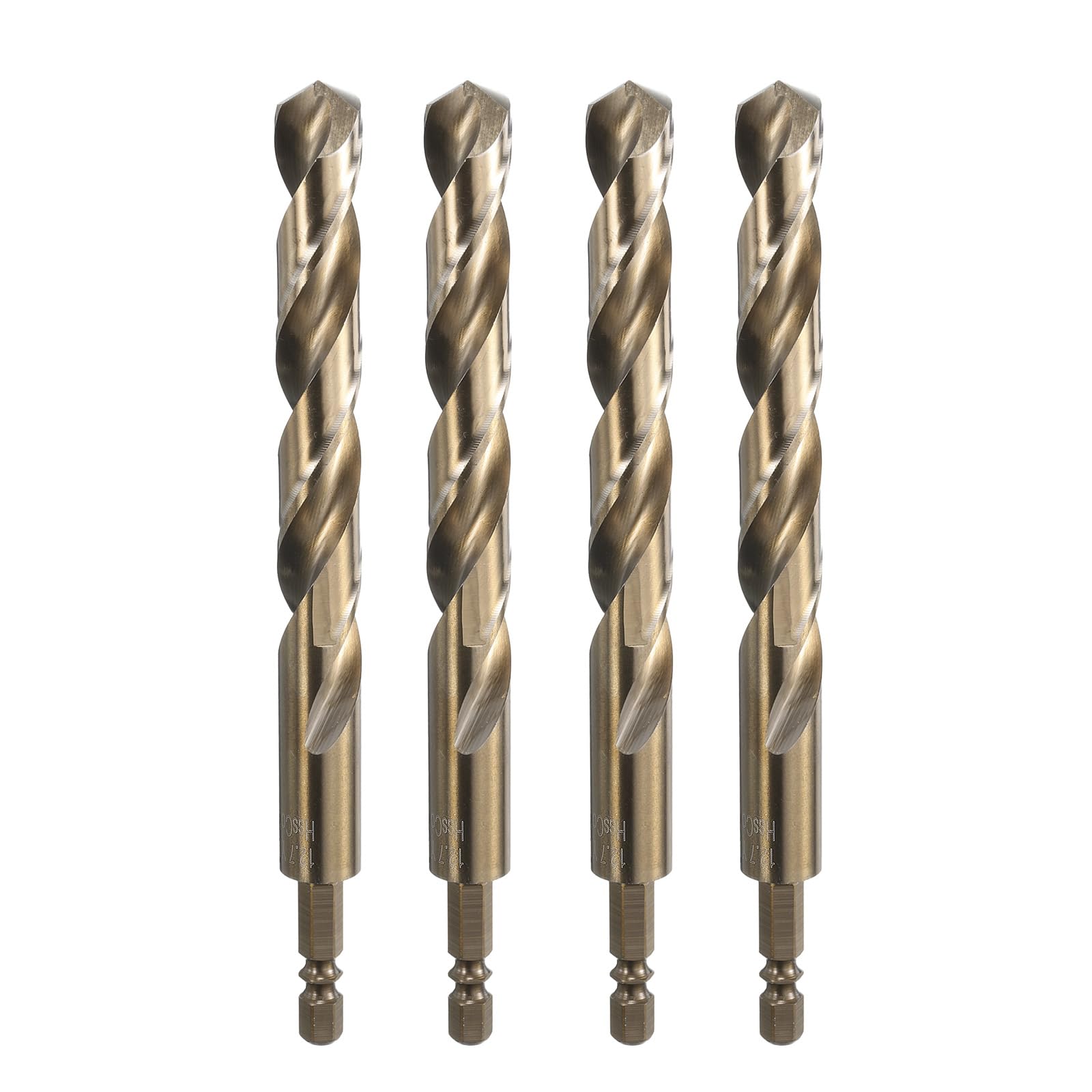 QUARKZMAN 4pz M35 Punta Trapano 12,7mm Dia 1/4" Attacco Esagonale