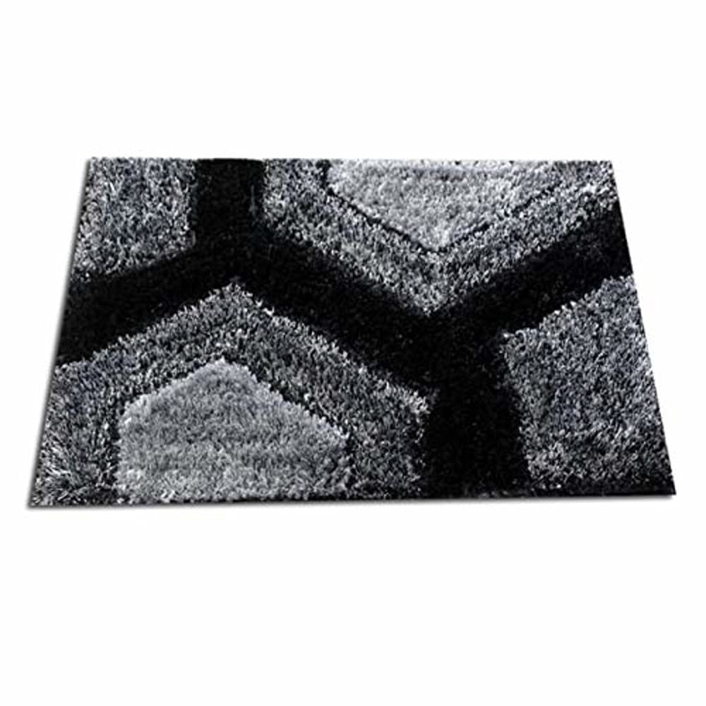 T DecoreT Decore Modern Collection Anti Skid Polyester Door Mat/Bath Mat - 20x32 Inch