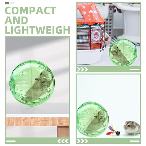 Bola de exercício para hamster, bola de exercício de porquinho-da-índia, bola de exercício de rato,