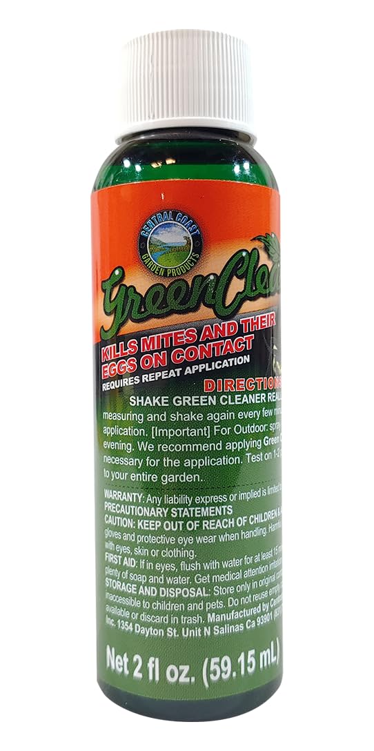 Central Coast Garden Green cleaner 2 oz Bottle