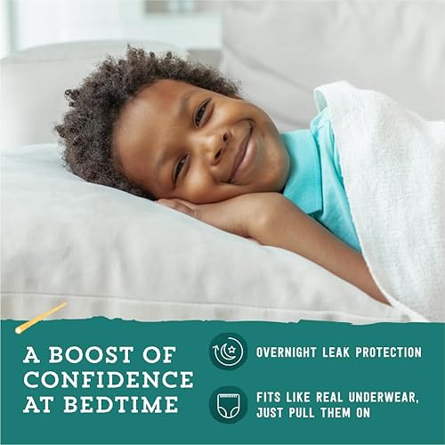 Miniatura 3 de Marca Yaxa - Pañales de protección nocturna para niños Mama Bear para protección durante la noche, hipoalergénicos, talla L/XL (60-125 lbs), 38