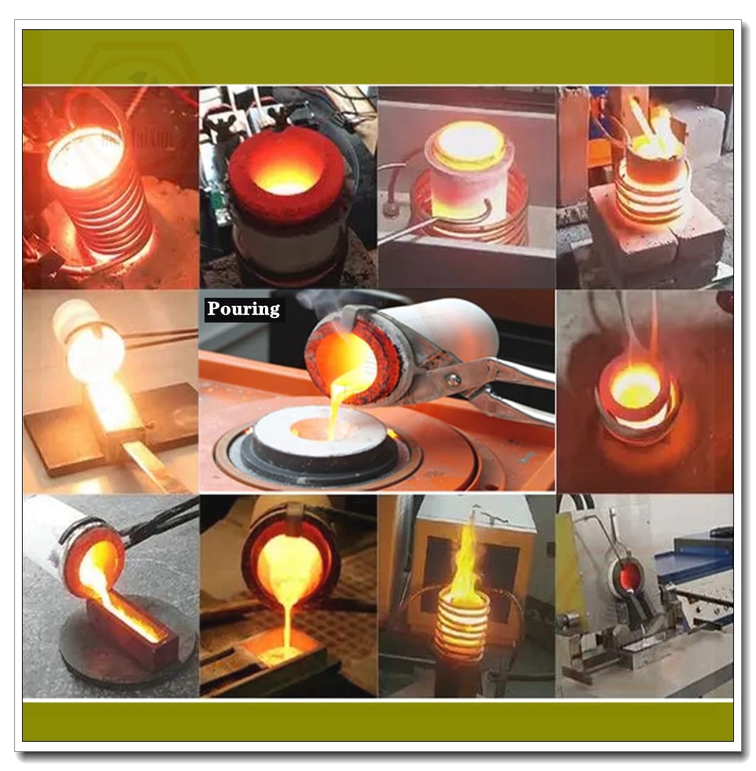1 piezas 【6kg model】110mm×174mm Crisol de grafito cónico de alta temperatura y pureza para instrumentos de laboratorio