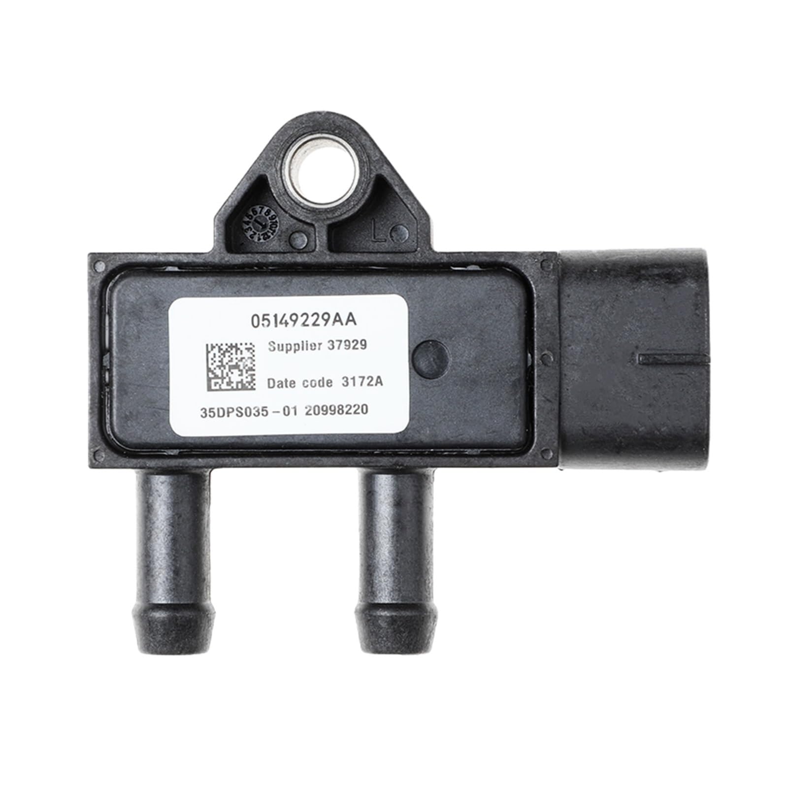 PXQCHAVLN 05149229AA 68043725AA EGR Exhaust DPF Differential Pressure Sensor for Trucks 2007.5-2012 6.7L