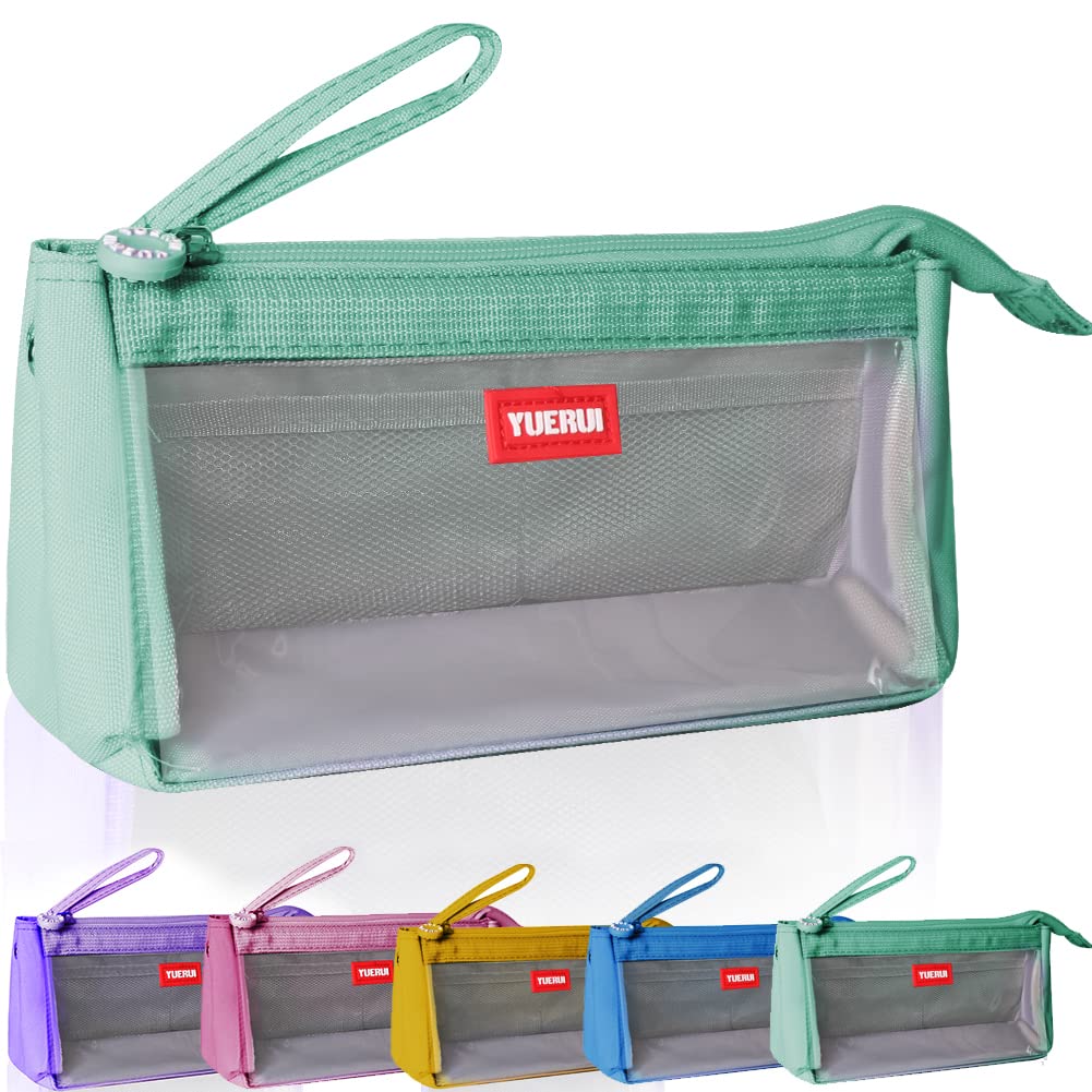 hzzycer Large Pencil Case (Green)